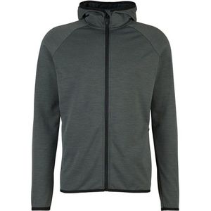 Heber Peak MerinoBlend SaplingHe II Zip Hoody Trui met capuchon (Heren |grijs)
