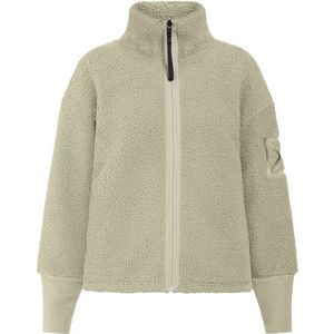 Didriksons Womens Mella Full-Zip 3 Fleecevest (Dames |beige)