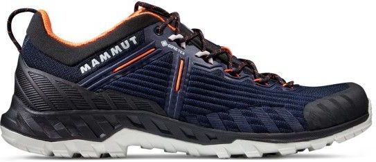 Mammut Alnasca Knit III Low GTX Approachschoenen (Heren |blauw |waterdicht)