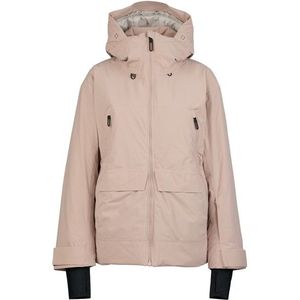 CMP Womens Jacket Fix Hood with Chest Pockets Ski-jas (Dames |beige |waterdicht)