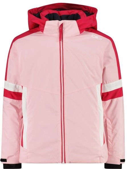 CMP - Girls Jacket Snaps Hood - Ski-jas - Roze - Waterdicht