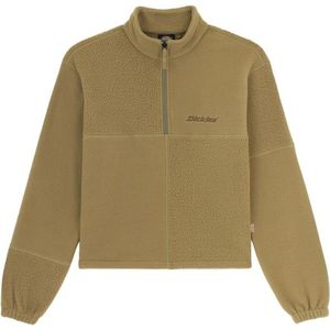 Dickies Womens Pinesdale 1/4 Zip Fleecetrui (Dames |beige)