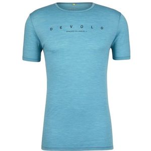 Devold Active Kerning Tee Merinoshirt (Heren |skyblue)