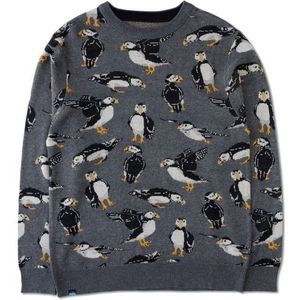 KAVU Highline Trui (Heren |grijs/blauw)