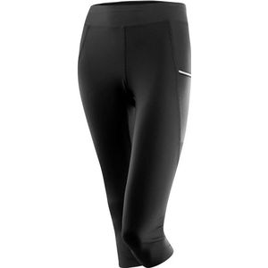 Löffler Womens 3/4 Tights Legging (Dames |zwart)