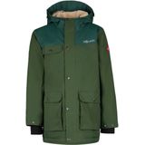 TROLLKIDS - Gudvangen Jacket - Winterjas - Groen - Polyester - Sherpa Voering
