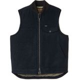 Filson - Wollen Mouwloze Jas - Blauw - Lichtgewicht Gewatteerde Isolatie