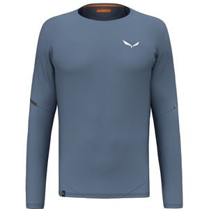 Salewa Pedroc Dry L/S Tee Sportshirt (Heren |blauw)