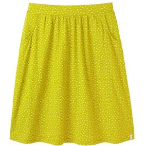 Tranquillo Womens Jersey-Rock mit Taschen Rok (Dames |geel)