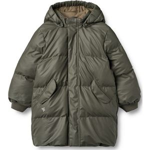 WHEAT Kids Pu Pufferjacke Küste Winterjack (Kinderen |olijfgroen |waterdicht)
