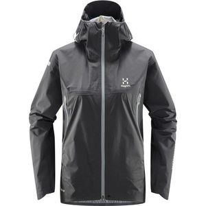 Haglöfs Womens LIM GTX Active Jacket Regenjas (Dames |grijs/zwart |waterdicht)