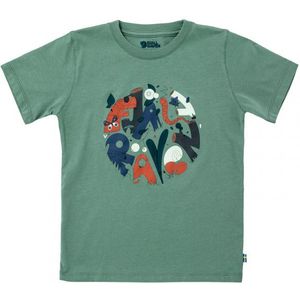 Fjällräven Kids Forest Findings T-Shirt T-shirt (Kinderen |turkoois)