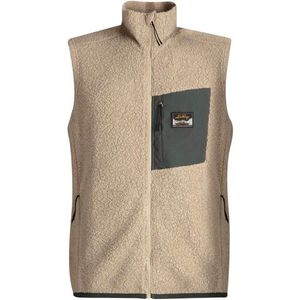 Lundhags Flok Wool Pile Vest Wollen bodywarmer (Heren |beige)