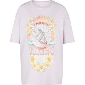 Billabong - Goes Around Here - T-shirt - Roze - 100% Katoen