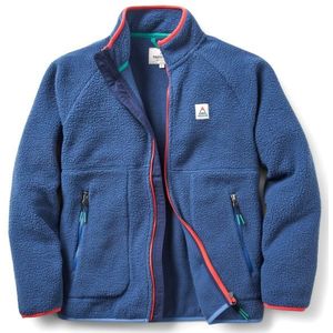 Passenger Womens Fairbanks Full Zip Recycled Sherpa Fleece Fleecevest (Dames |blauw)