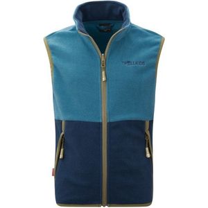 Trollkids Kids Kjerag Vest Fleecebodywarmer (Kinderen |blauw)