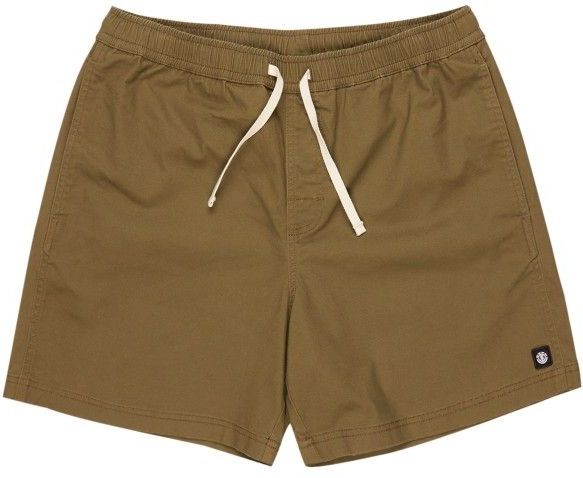 Element - Korte Broeken - Chillin Classic Short - Kalamata - Katoen - Kaki