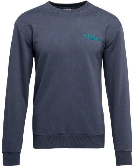 Black Diamond - Mini Stacked Crewneck - Trui - Blauw