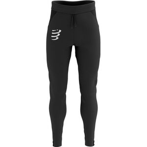 Compressport Hurricane Windproof Seamless Pants Hardloopbroek (zwart)
