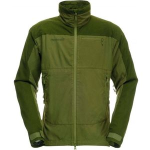Norrona Finnskogen Hybrid Jacket Softshelljack (olijfgroen)