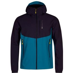 Halti Pallas Evo Hooded X-Stretch Jacket Softshelljack (Heren |blauw)