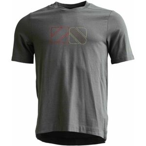 Zimtstern Ecoflowz Shirt S/S Fietsshirt (Heren |grijs)