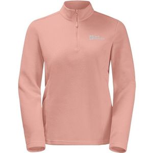 Jack Wolfskin Womens Taunus Halfzip Fleecetrui (Dames |roze)