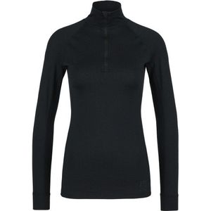 Stoic Womens Merino240 BengtSt Half Zip Merino-ondergoed (Dames |zwart)