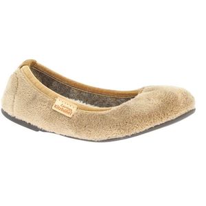 Living Kitzbühel Kids Ballerina Samt Unifaben Pantoffels (Kinderen |beige)