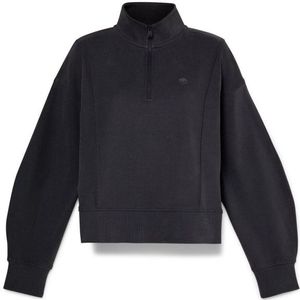 Timberland Womens Lush 1/4-Zip Sweatshirt Trui (Dames |zwart)