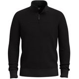 Smartwool - Sparwood 1/4 Zip - Fleecetrui - Zwart