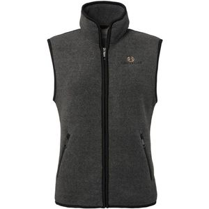 Chevalier Womens Mainstone Fleece Vest Fleecebodywarmer (Dames |grijs/zwart)