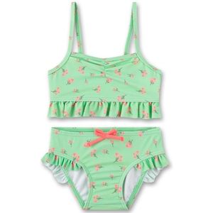 Sanetta Beach Kids Girls Bikini Hip Ruffle Bikini (Kinderen |groen)