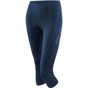 Löffler Womens 3/4 Bike Tights Tour II Fietsbroek (Dames |blauw)