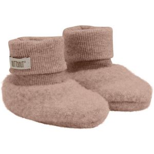 Huttelihut Kids Footies Wool Fleece 2-Layer Merinosokken (Kinderen |bruin)