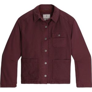 Royal Robbins Womens El Cap Canvas Shacket Vrijetijdsjack (Dames |rood)