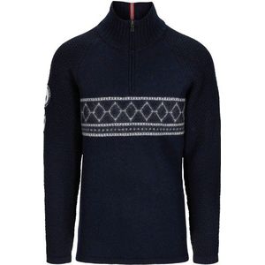 Amundsen Sports Boiled Ski Sweater Merinotrui (Heren |blauw)