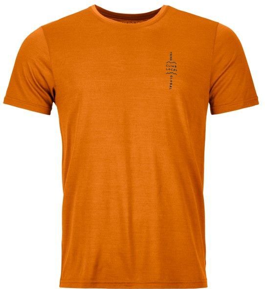 Ortovox - 150 Cool Climb Local - T-shirt - Oranje