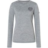 Super.natural - W LITTLE HEARTWOOD LS - Longsleeve T-shirt - Lichtgewicht - Merinowol en Polyester