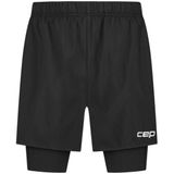 CEP - Core Run - Compressiekorte Broek - Verstelbaar - Winddicht