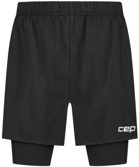 CEP - Core Run - Compressiekorte Broek - Verstelbaar - Winddicht