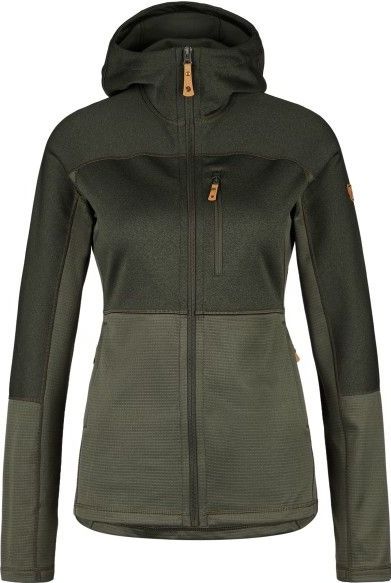 Fjällräven Womens Abisko Trail Fleece Fleecevest (Dames |olijfgroen)