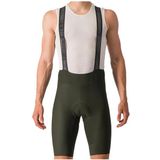 Castelli - Koersbroek - Espresso Doppio - Stof - Ruw Gesneden Beenafwerking