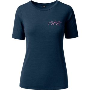Martini Womens Trektech Shirt Merinoshirt (Dames |blauw)