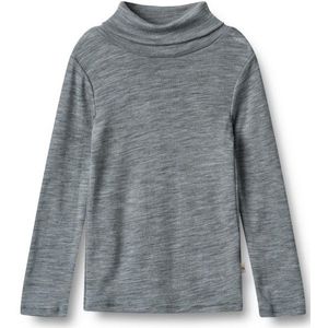 WHEAT Shirt  grijs gemêleerd