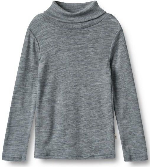 WHEAT Shirt  grijs gemêleerd