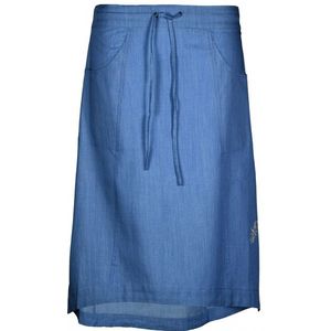 SKHOOP Womens Linnea Long Skirt Rok (Dames |blauw)