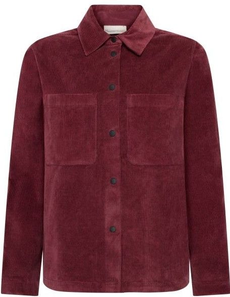 KnowledgeCotton Apparel - Wales - Blouse - Rood