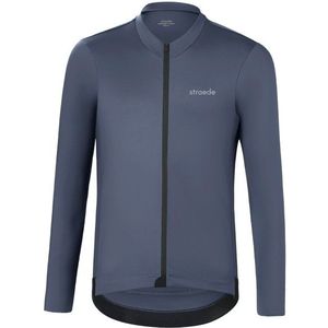 straede Aerlig Longsleeve Fietsshirt (blauw)