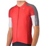 Castelli - Entrata 6 - Heren Trui - Rood Grijs - Korte Mouwen